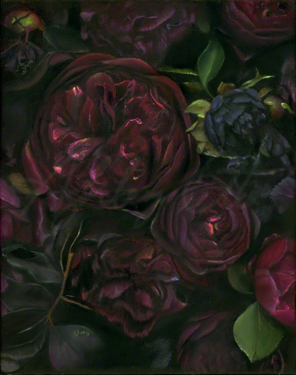 Floral Study oil painting by Ashley Otto